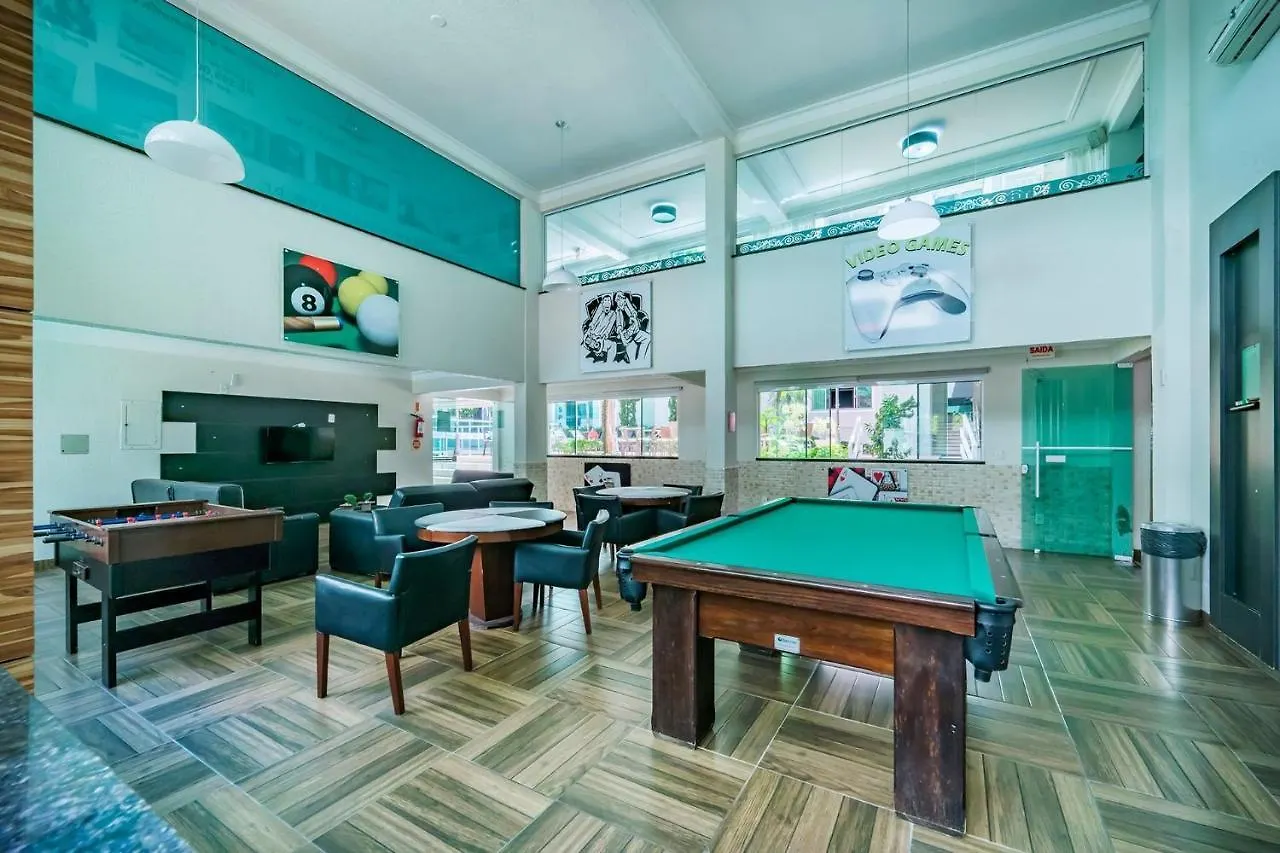 公寓 Apartamento 1 Quarto Summer Beach Piscina Sc 邦比尼亚斯